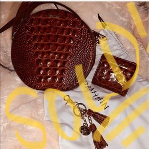 Brahmin Lane Crossbody/ Wallet & Keychain SOLD!!!